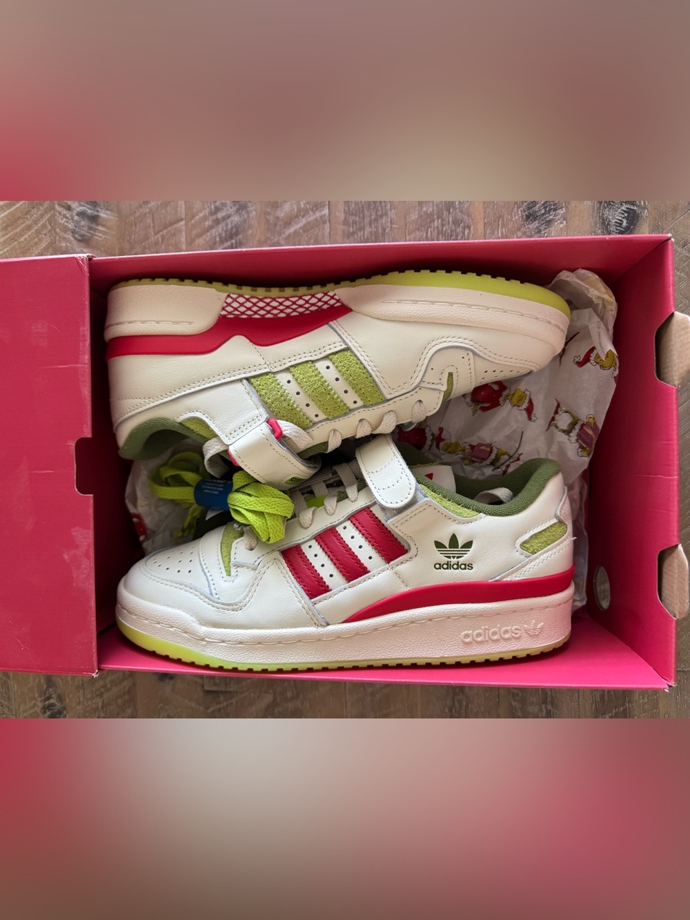 adidas Forum Low J - The Grinch
